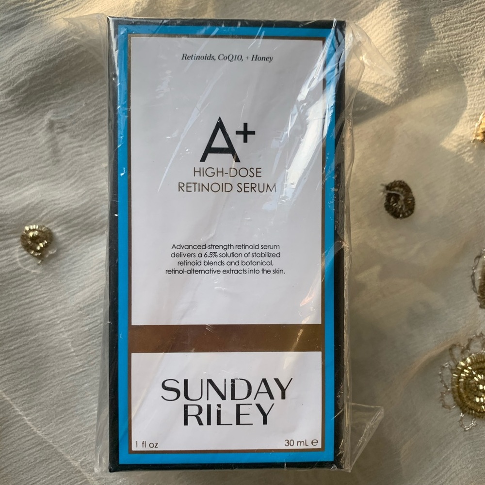 New Sunday Riley A+ High Dose Retinoids Serum